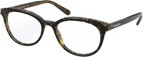 52-17-140 Coach 725125089791 New Rx Eyeglasses Frame - 0hc6149 5583 Tortoise Glitter