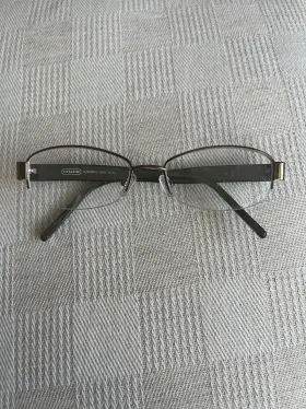 Coach Suzanna 246 Olive Womens Eyeglasses Half Rim Frame 52 17 135