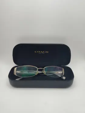 52-16-135 Coach Hc-5019 New York Trista Eyeglasses Frame Hc5019 9084 Burgundy With Case