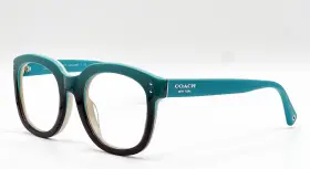 Hc-8047f Coach New Hc 8047f 5099/11 Turquoise Gradient Authentic Eyeglasses 51-22