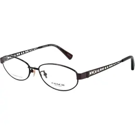 Hc5061td Coach Womens Metal Eyeglass Frame 9276 Shiny Brown 53-16