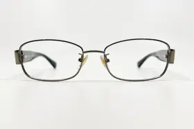 53-17-135 Coach Hc5075 9017 Eyeglasses Dark Silver/black Full Rim Oval Frames