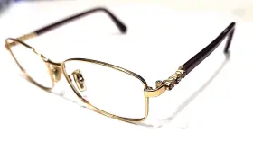 Hc5083b Coach 9277 Gold Metal Square Eyeglasses Frame 51-14 135