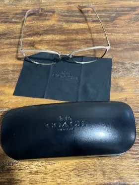 55-17-140 Coach Hc5135 9350 Satin Pink/light Gold Eyeglasses. No Lens.