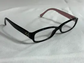 Coach Hc6001 Black Pink Rectangular Oval Frame Eyeglasses Emily 5053 50 15 135