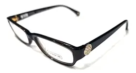 Hc6008 Coach Cadyn 5030 Dark Olive Rectangle Eyeglasses 53-17 135 New