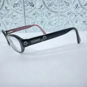 48-16-130 Coach Hc6015 New York Eyeglasses Black Inch Delaney 5034 Frames Only