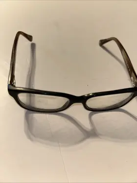 Hc6047 Coach 5193 Libby Black Oval Eyeglasses Frame Horn Ear Pieces