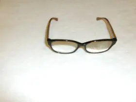Hc6049 Coach Tia 5152 Dark Tortoise Crystal Brown 52/16/135 Eyeglasses
