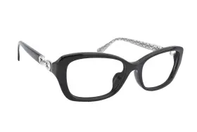 Hc6051 Coach Eyeglasses Frames Only F Elvira 5214 Black Women 52-17 140 #4905