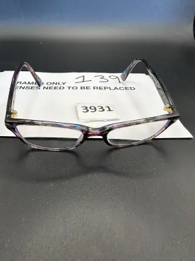 Hc6065 Coach Eyeglasses Frame 5288 Confetti Purple 51 17 135