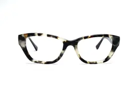 Hc6070 Coach Brown Clear Cat Eye Glasses 5325 Snow Leopard Tortoise 51 17 135