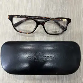 Hc6091b Coach Eyeglasses Plastic Brown Tortoise With Case