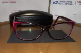 Hc6129 Coach 5532 Burgundy Rectangle Womens 52 Mm Eyeglasses