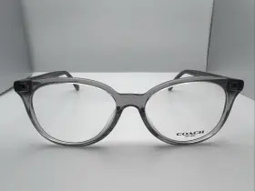 Hc6138 Coach Lu 5176 Transparent Grey 52/16 140 Women S Frames 1642