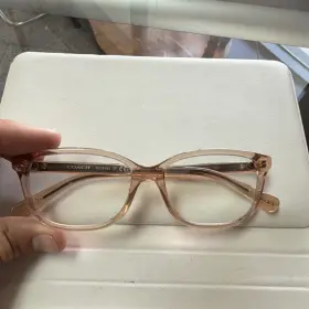 52-15-140 Coach Hc6143 Full Rim Transparent Champagne Eyeglass Frames
