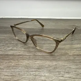 53-16-140 Coach Hc6146 Eyeglasses Frames Womens Full Rim Square Trans Brown 5561