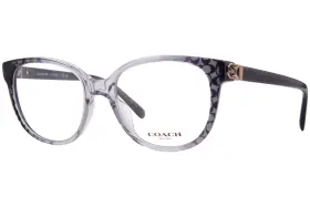 Hc6194u Coach 5710 Eyeglasses Womens Grey Gradient Signature-c Full Rim 52mm