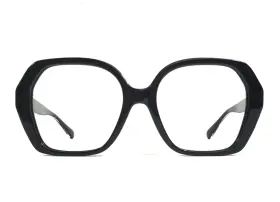 56-18-140 Coach Hc8404u Cr615 50023c Eyeglasses Frames Black Hexagonal Full Rim