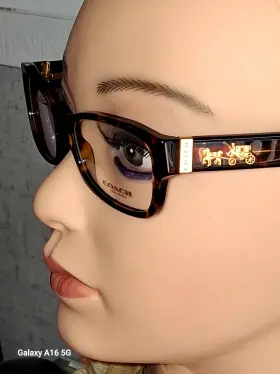5120dktort Coach Luxottica 149-new Horse Carriage Designer Authentic Eyewear New York