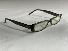 51-18-135 Coach Qu38 Edythe 840 Olive Full Rim Plastic Eyeglasses Frames Only