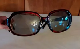 S601 Coach Vintage Oversized Sunglass Frames Audrey Rose Arm Rivets Classic Read