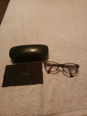 51-17-135 Coach W614 Hc 6065 5288 Confetti Purple Eyeglasses With Case
