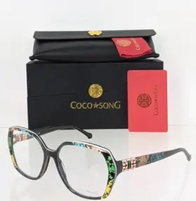 Coco Cv224 Brand New Authentic Song Eyeglasses Other Side Col. 1 55mm