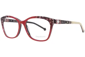 Cv265 Coco Song Freedom Sound C4 Eyeglasses Womens Red/black Full Rim 55mm