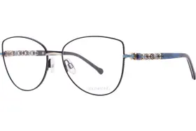 Cv294 Coco Song Sweet Candy C2 Eyeglasses Womens Black/blue/gold Full Rim 56mm
