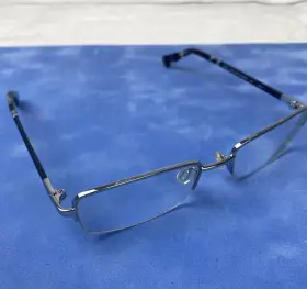 Ch4002 Cole Haan Ch 4002 033 Light Gunmetal 53/18/140 Half Rimless Eye Glass Frames
