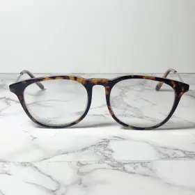 52-19-140 Cole Haan Ch4501 Eyeglasses Unisex Tortoise Round Zero Grand