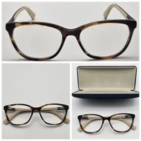 Ch5019 Cole Haan Eyeglasses Studiogrand Frames 200 Brown Horn Discontinued 52-16