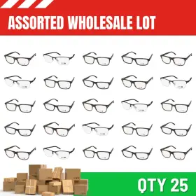 Contrast 722589782244 Wholesale Assorted Lot 25 Eyeglasses Designer Blow-out Sale Fashion