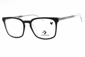 Cv5080 Converse 886895610483 009 Eyeglasses Black Crystal Frame 52mm