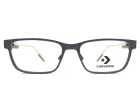 49-16-140 Converse Cv3004y Kids Eyeglasses Frames 020 Gray Yellow Rectangle