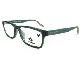 54-17-145 Converse Cv5095 Eyeglasses Frames 314 Green Rectangle Full Rim