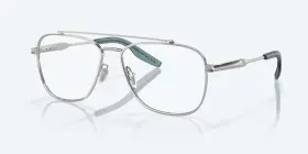 55-15-148 Costa Del Mar 056597985918 Brd500 Bimini Road 500 Glasses Demo Lens - Silver New
