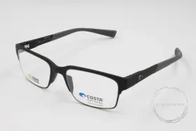 06a8008v-800804 Costa Del Mar 6a8008v 800804 Ocean Ridge 220 Shiny Black Demo Lens 53mm Mens Eyeglasses
