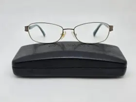 Cda225 Cote D Azur Europa C2 Brown Gunmetal Eyeglasses Frame With Flexhinge And Case Cda225 Cote D Azur Europa C2 Brown Gunmetal Eyeglasses Frame With Flexhinge And Case