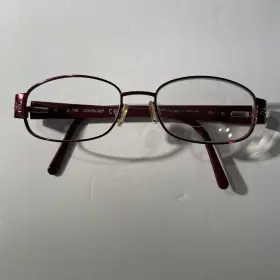 Covergirl 825-col.069 Eyeglasses Frame Only Cg 825 Unisex Red/wine Full Rim 53-17-135