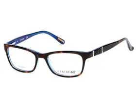 51-17-135 Covergirl Cg0531 056 Havana/blue Womens Eyeglasses Frames Rx Ready