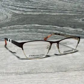 52-16-135 Covergirl Cg0532 047 Eyeglass Frames Womens Brown Square Only