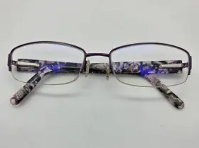Covergirl Cg826 082 Purple 54/17/135 Spring Hinge Eyeglasses Frames Only Oe65