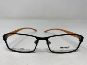 49-15-126 Crocs Jr075 Eyewear Mod. Black/orange Eyeglasses Frame Oq46