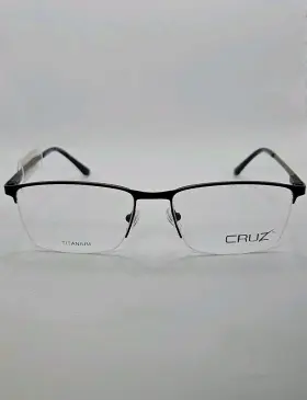 55-17-145 Cruz I-732 Titanium Eyeglasses Frames Black