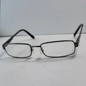 Cv105-2 Cubavera Silver Rectangle Eyeglasses Frames 53-18 135 Designer Eyeglass