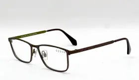 L1171 Czone New 70 Brown/lime Green Authentic Eyeglasses 50-16
