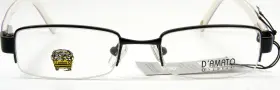 46-17-130 D Amato Dk213 School Bus Kids Girls Eyeglass Frame Black New