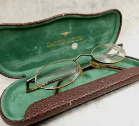1392-romance Dakota Smith Antique Bronze Eyeglasses Frames With Case - 47-20-135 1392-romance Dakota Smith Antique Bronze Eyeglasses Frames With Case - 47-20-135